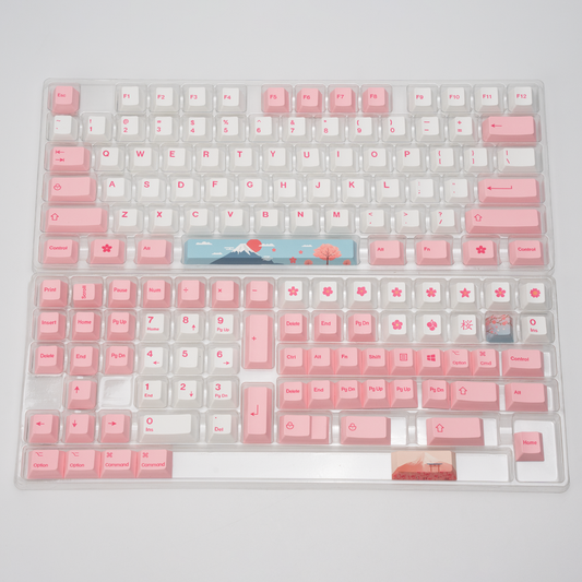 Sakura PBT Keycap Set