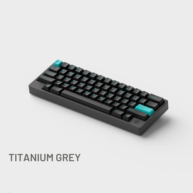molly60 keyboard Titanium Grey