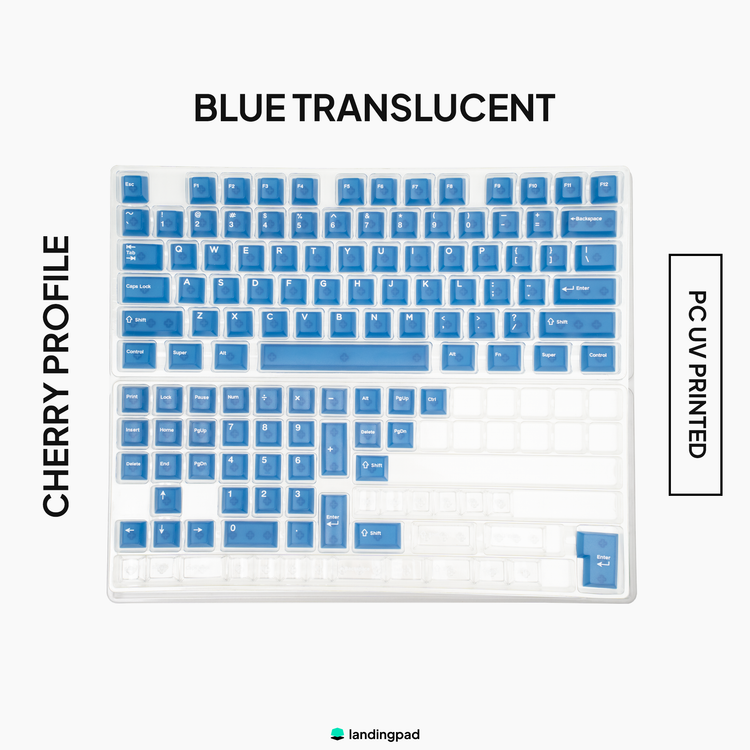Transparent PC Cherry Profile Keycaps