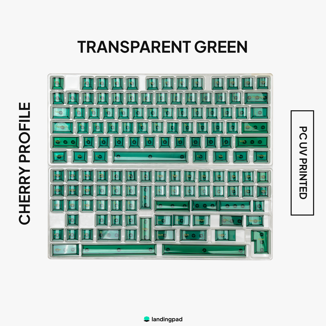 Transparent PC Keycaps | Custom Keyboard Keycaps