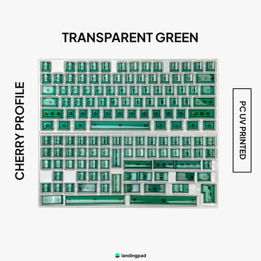 Transparent PC Cherry Profile Keycaps