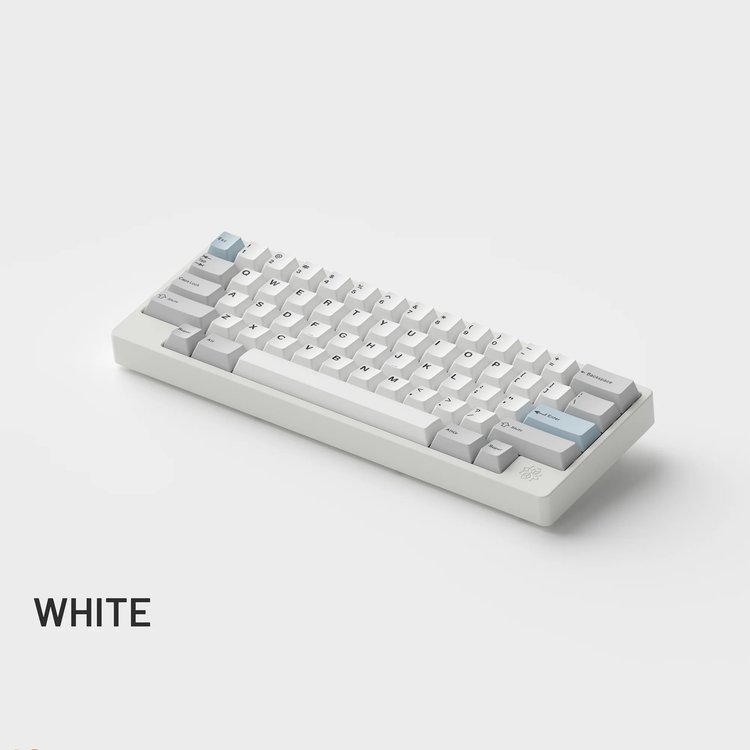 molly60 keyboard White