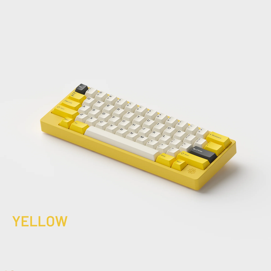 molly60 keyboard Yellow