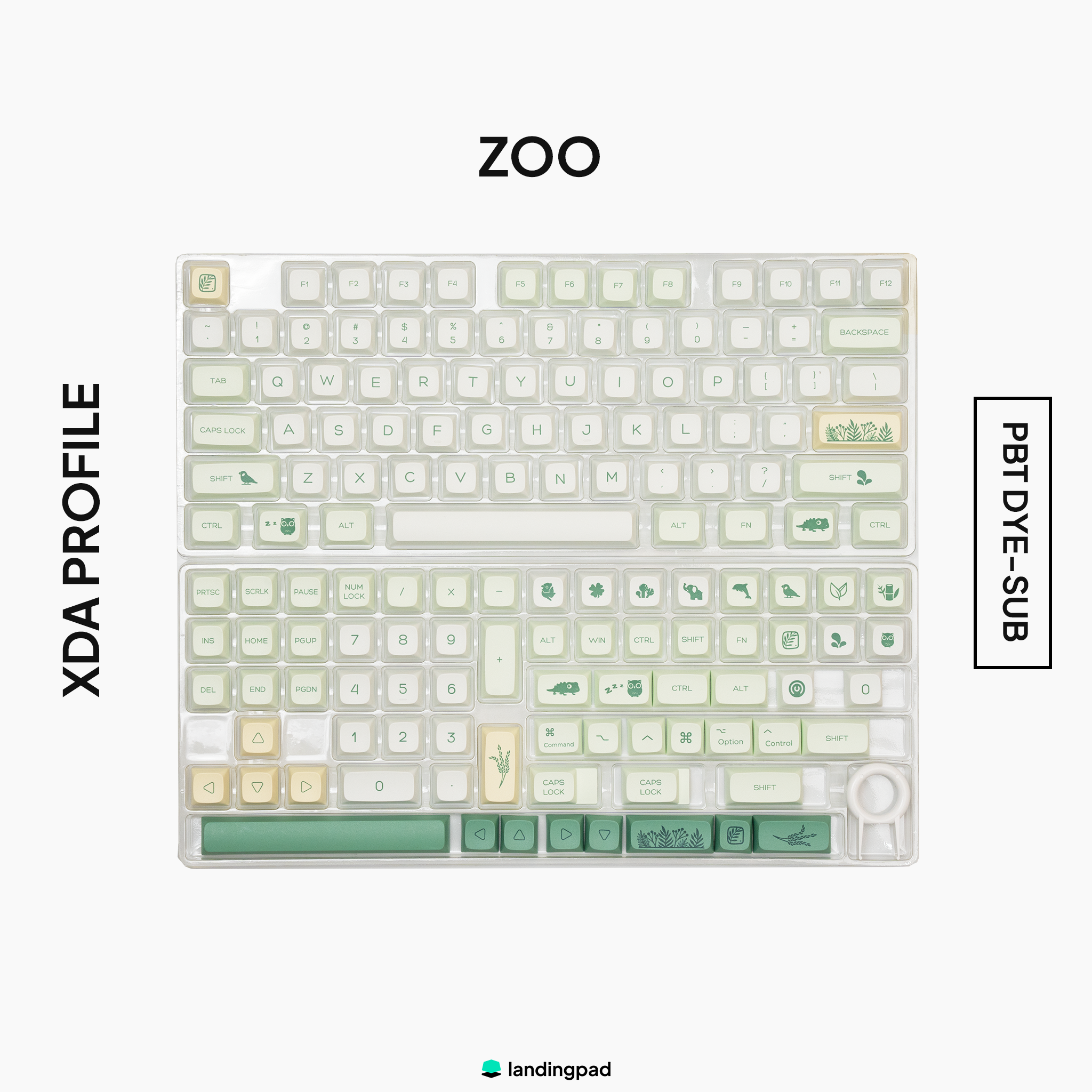 XDA Zoo Keycap Set | Custom Keyboard Keycaps