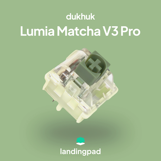 Dukhuk Lumia Matcha V3 Pro Hand Lubed