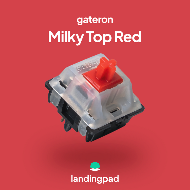 Gateron Milky Top Red Switch
