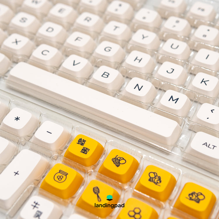 Honey Bee PBT XDA Keycap Set