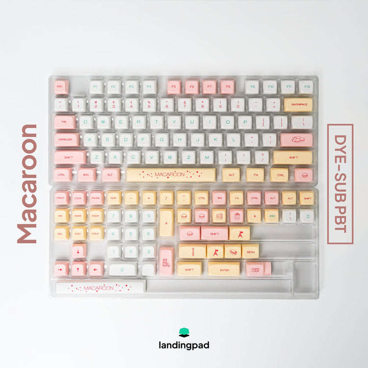 Macaroon PBT Keycap Set