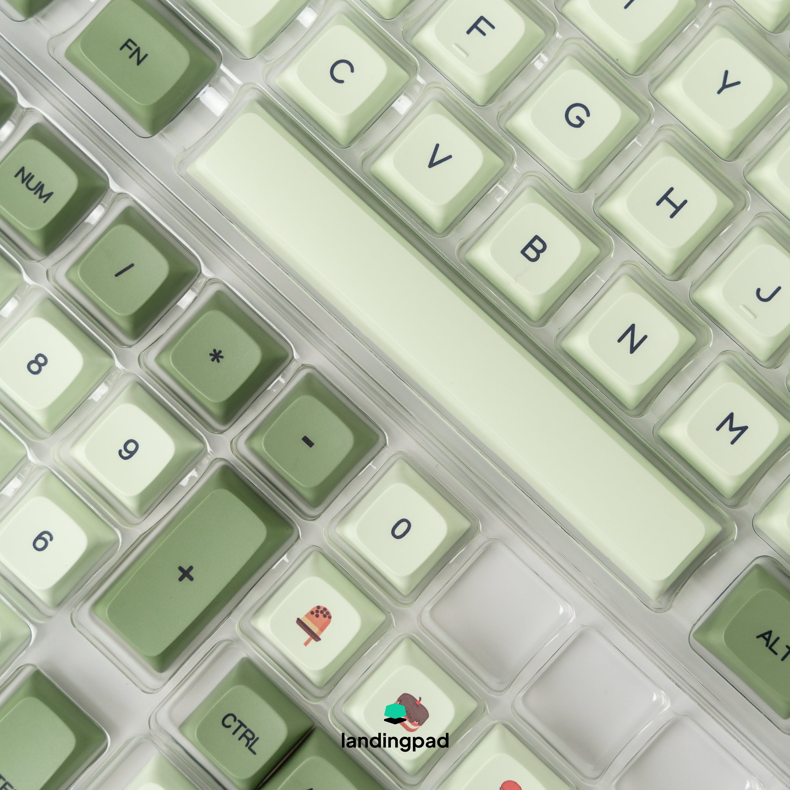 Matcha PBT Keycap Set | Custom Keyboard Keycaps