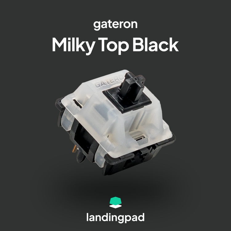 Gateron Milky Top Black Switch
