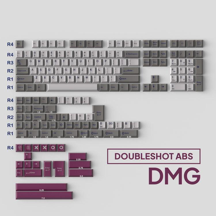 DMG ABS Keycap Set