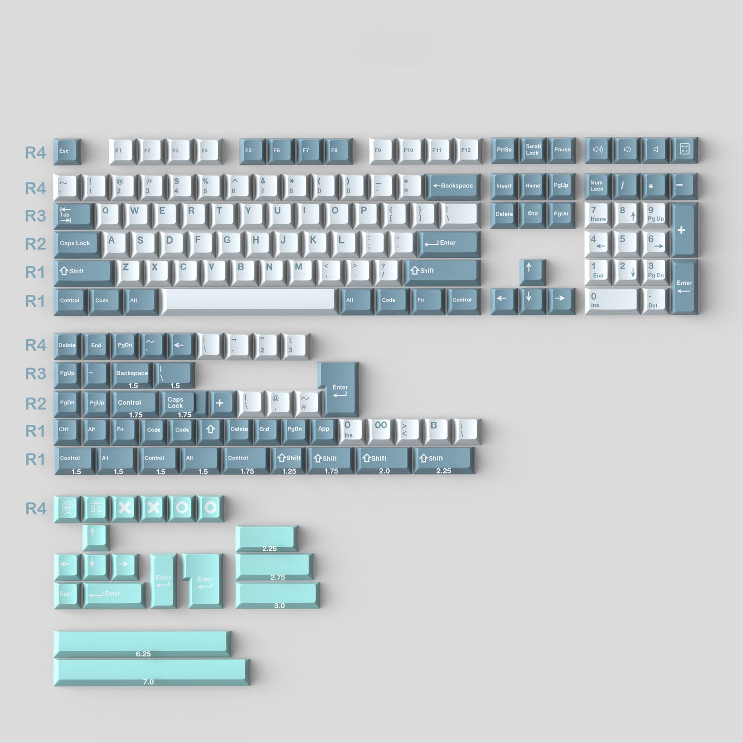 Shoko Inspired ABS Keycap Set | Custom Keyboard Keycaps